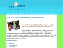 Tablet Screenshot of budtoblossomschool.com